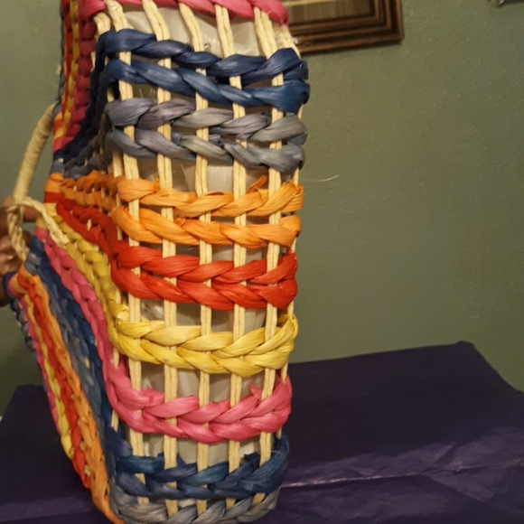 straw purse - Picture 6 of 8